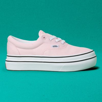 Vans Canvas Super ComfyCush Era - Kadın Platform Ayakkabı (Pembe)